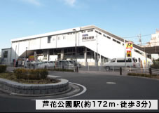 芦花公園駅（約60m・徒歩1分）