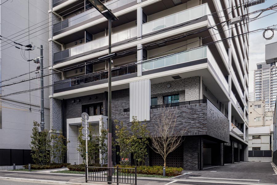 外観南東面ファサード