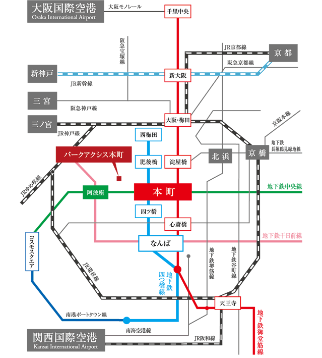 交通アクセスマップ