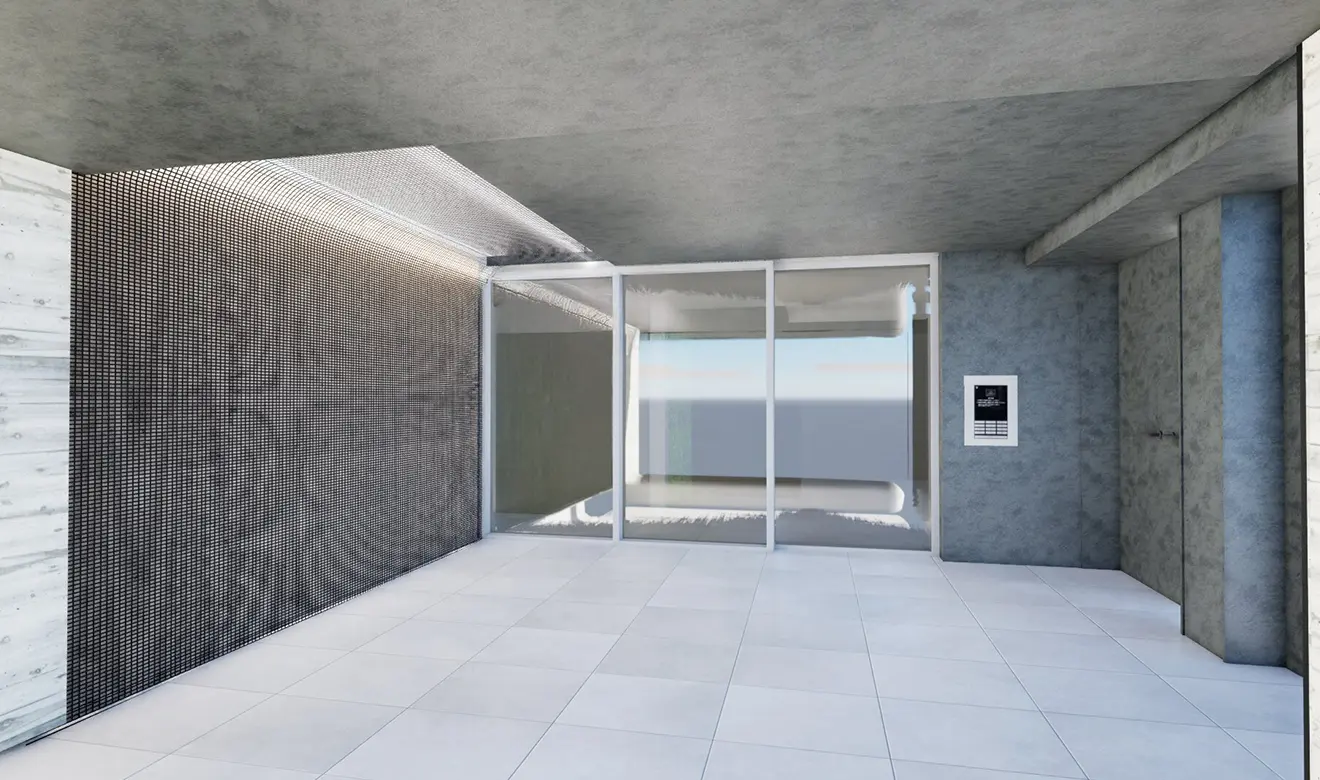 アプローチ完成予想CG