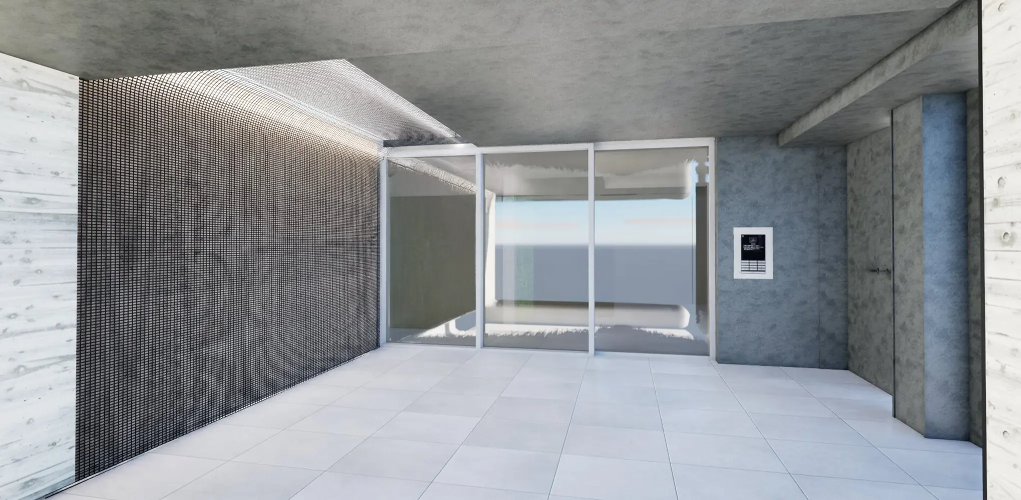 アプローチ完成予想CG