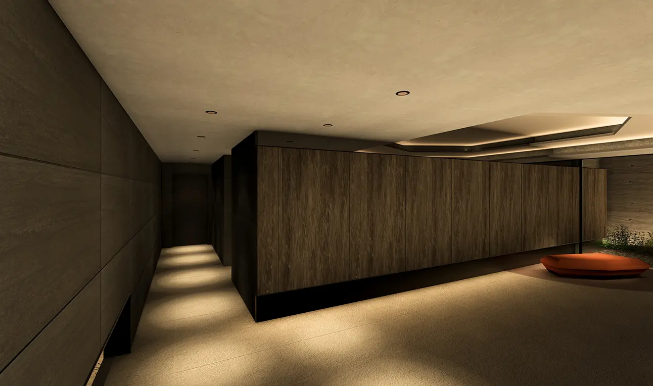 エントランスホール完成予想CG