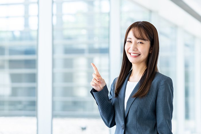 ポイントを紹介する担当者