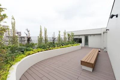 ルーフテラス:2024年7月撮影