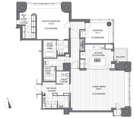 六本木ヒルズレジデンスｃ 33階3301 東京都心の高級賃貸マンションをお探しなら 三井の賃貸 レジデントファースト